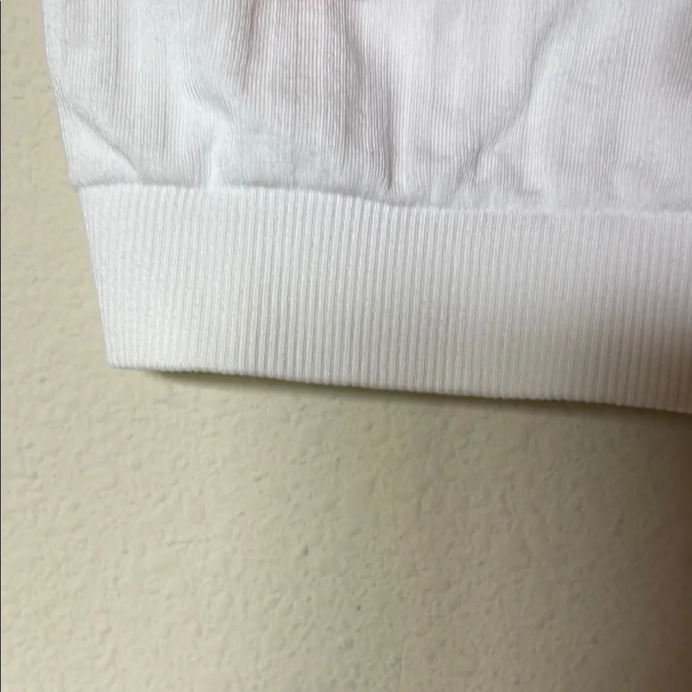Fabletics White Ribbed Tank Top - Picture 5 of 8